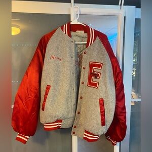 Vintage 80s Eddie’s Fabulous Varsity Bomber Jacket